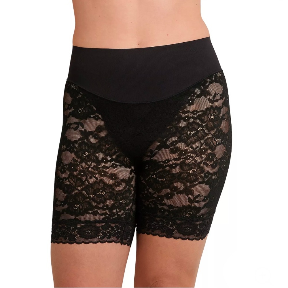 EUC- Maidenform ‘Tame Your Tummy’ High Waist Lace Shapewear Brief